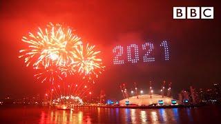 London's 2021 fireworks  Happy New Year Live!  BBC