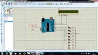 SIMPLE PROJECT PROTEUS 8 with ARDUINO LIBRARY : Automatic Lighting Controller Simulation