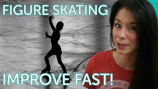 Improve Your Figure Skating FAST! (Figure Skater Off-Ice Training | Dryland Strength & Conditioning)