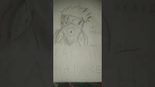 Kakashi Hatake drawing #shorts #subscribe