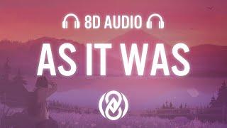 Harry Styles - As It Was (Lyrics) | 8D Audio 