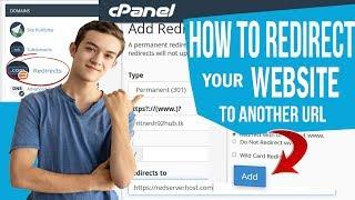 How to Redirect my Website to another website in cPanel [Step by Step] ️