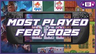 Top 20 Most Played Steam Deck Games February 2025