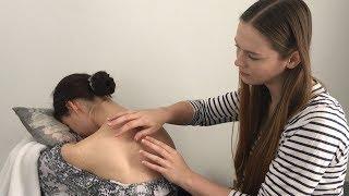 ASMR Back Tracing, Scratching, Massage & Brushing