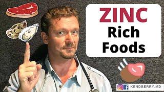 7 ZINC Rich Foods (Bio-Available Zinc) 2024