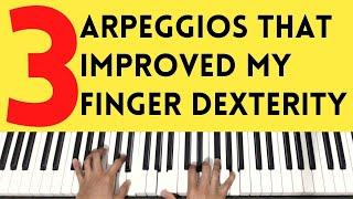 3 Arpeggios/Exercises That Improved My Finger Dexterity | Piano Tutorial