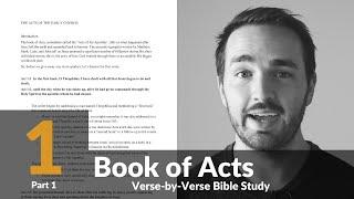 ACTS 1 BIBLE STUDY - Part 1 - 2BeLikeChrist