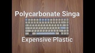 $400 Plastic Keyboard: Polycarbonate Singa