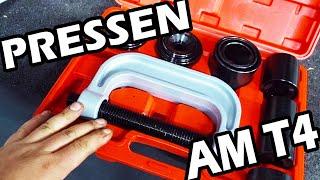 Traggelenk AUSPRESSEN und EINPRESSEN !!! Abzieher - Kreuzgelenke Ausdrücker