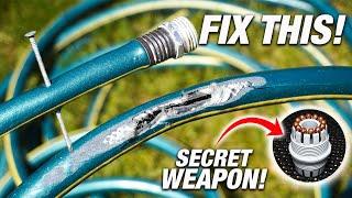 STOP Throwing Away Damaged Garden Hoses! Fix It Like New! 5 EASY Ways How To DIY!