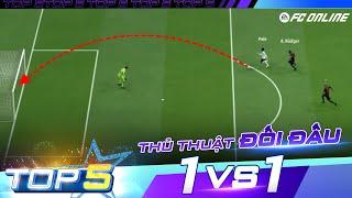 Top 5 thủ thuật ĐỐI ĐẦU 1VS1 với thủ môn trong FC Online