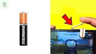 How To Make Fire Button / L1 R1 Button For PUBG Mobile,ROS,FORTNITE!diy trigger with battery | DIY