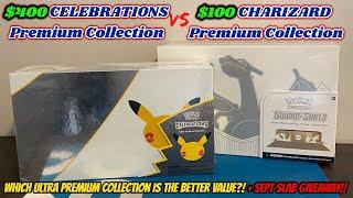 $400 CELEBRATIONS UPC vs $100 CHARIZARD UPC -- Which is the BETTER VALUE?! + GIVEAWAY!!