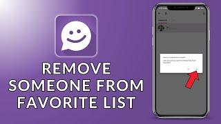 How to Remove Someone from Favorite List in MeetMe? 2024 (Quick & Easy) | MeetMe