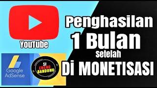 GAJI PERTAMA YOUTUBER PEMULA #shorts