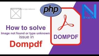 Image not found or type unknown | How to solve image not found or type unknown issue in dompdf