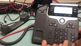 Cisco Phone | Factory Reset Cisco 7841 | Reset Cisco Phone