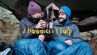 2 Hammocks 1 Tarp I Bikepacking & Woodland Wild Camping