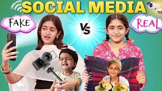 SOCIAL MEDIA vs REALITY | Family of Indian Influencers | MyMissAnand