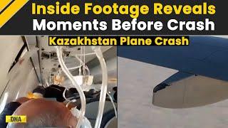 Kazakhstan Plane Crash Update: New Video Reveals Moments Inside Aircraft Before The Tragic Crash