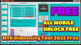 MTK Dimensity Tool 2025 Free Download | NEW MTK UNLOCK TOOL FREE | MTK UNLOCK TOOL 2025