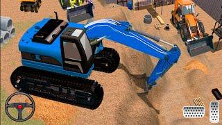 Heavy Excavator Crane: Construction City Truck 3D - Construction Simulator - Android GamePlay #2