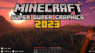 Super Duper Graphics Pack on Minecraft Java Edition