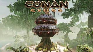 Conan Exiles / Обзор базы игрока Тень