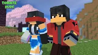 COUPLE DANCE | CHICKEN WINGS MEME | GANGNAM STYLE DANCE | MAIZEN, EIN, APHAMU - Minecraft Animation