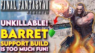 UNSTOPPABLE Barret Build For Final Fantasy VII Rebirth! - Final Fantasy 7 Rebirth Barret Build