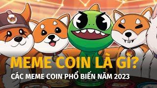 Meme Coin là gì? Các Meme Coin phổ biến năm 2023