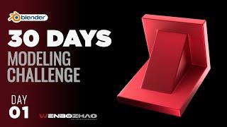 Day 01 | 30 days modeling challenge in Blender