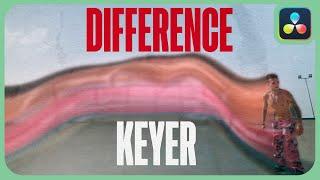 The Difference Keyer | DaVinci Resolve | Magic Mask Alternative
