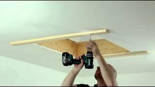 Loft ladder clickFIX® 36GM – How to install your loft ladder