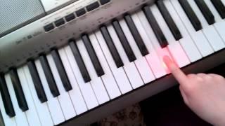 "Тили-тили бом" - на фортепиано