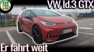 VW Id.3 GTX 79kWh - 110 km/h Reichweiten Test