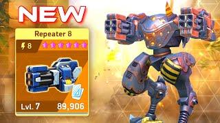 NEW WEAPON Repeater with Tengu & MD - Mech Arena