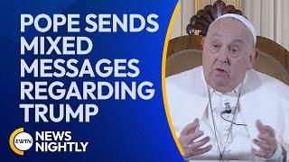 Pope's Mixed Messages, Offers Trump Blessings, Criticizes Deportation Plans | EWTN News Nightly