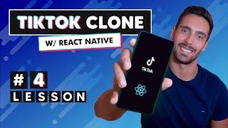 TIKTOK Clone React Native Tutorial 2021 ‍ - Recording Videos with React Native Camera (#4)