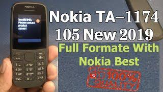 Nokia 105 TA-1174 Full Format  100% Working 2020 With Nokia best