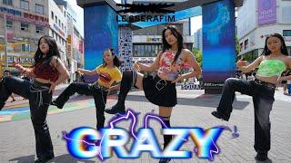 [KPOP IN PUBLIC ONE TAKE] LE SSERAFIM (르세라핌) 'CRAZY' DANCE COVERㅣ @동성로ㅣPREMIUM DANCE