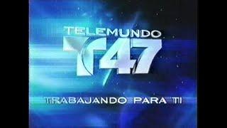 WNJU (Telemundo) commercials [October 28, 2002]