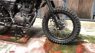 Keeway 150 scrumbler build            by:gents custom garage