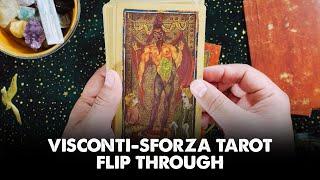 Visconti-Sforza Tarot Flip Through and Review