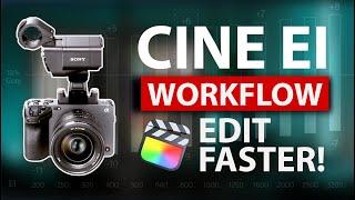 Sony Cine EI Adjustment Luts - Edit Faster & Easier!