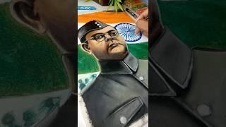 Netaji Subhash Chandra Bose drawing  #drawing #art #oilpastel #youtubeshorts #shorts #shorts