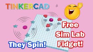 Easily Make a Tinkercad Fidget Sim Lab Connector Tips so they SPIN!