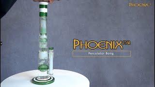 Phoenix Star Percolator Bong PHX671 Review, Best Perc Glass Bong