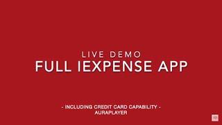 Oracle iExpense Mobile Application Including Credit Card  - AuraPlayer