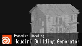 Building Generator Procedural Modeling | Houdini